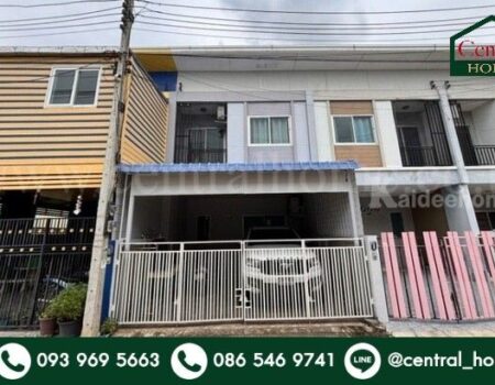 ทาวน์โฮม หมู่บ้านตรีพฤกษ์ เลียบคลองประปานครปฐม ราคาถูก