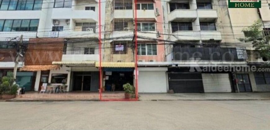 ขาย/ให้เช่า อาคารพาณิชย์ 4 ชั้น ซอยมโนรม ถนนพระราม 4 ทำเลดี เดินทางสะดวกมาก