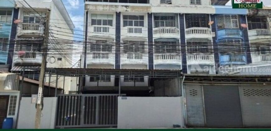 ให้เช่า อาคารพาณิชย์ 4 ชั้น 2 คูหา ถนนอัจฉริยะพัฒนา 2 ปลายบาง – นนทบุรี