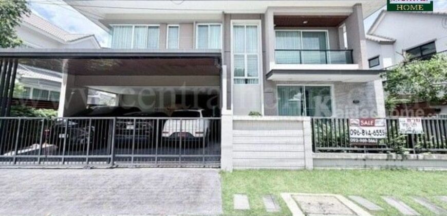 บ้านเดี่ยว 2 ชั้น คาซ่า แกรนด์ สุขาภิบาล 5 ถนนเมน