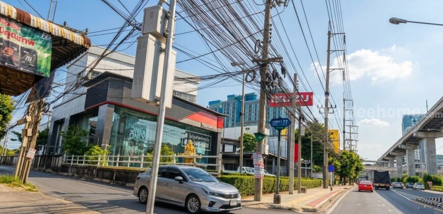 ขายที่ดิน รามอินทรา77 ท้ายซอย ลัดไปออกถนนคู้บอน ทำเลดี ถมดินแล้ว