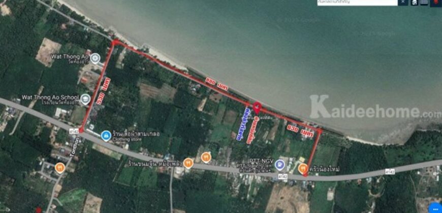 ขายด่วน ราคาถูกๆ ที่ดินติดทะเล สวยมาก 4 แปลง อ.ดอนสัก สุราษฎร์ธานี ใกล้ รร.อนุบาลดอนสัก, รพ.ดอนสัก โทร 0632897879