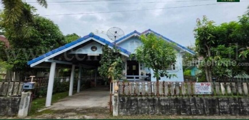บ้านเดี่ยว หมู่บ้าน สวนแสนสุข องครักษ์ นครนายก พร้อมอยู่ ราคาถูก