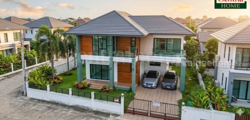 บ้านเดี่ยว นาราวิลล่า บ้านฉาง ถูกสุดและใหญ่สุดในโครงการ