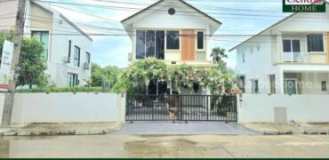 บ้านเดี่ยว บ้านตัวอย่าง โนวา สุวินทวงศ์ หน้าหมู่บ้าน สวย พร้อมอยู่