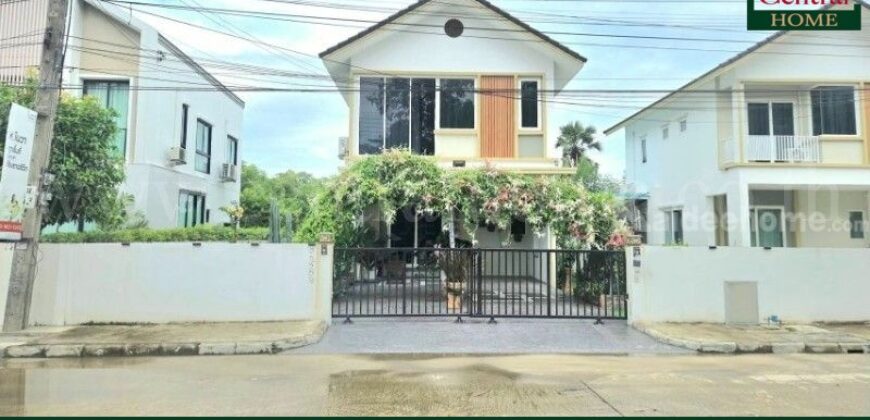 บ้านเดี่ยว บ้านตัวอย่าง โนวา สุวินทวงศ์ หน้าหมู่บ้าน สวย พร้อมอยู่