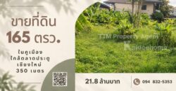 ที่ดินทำเลในคูเมือง ใกล้ตลาดประตูเชียงใหม่
