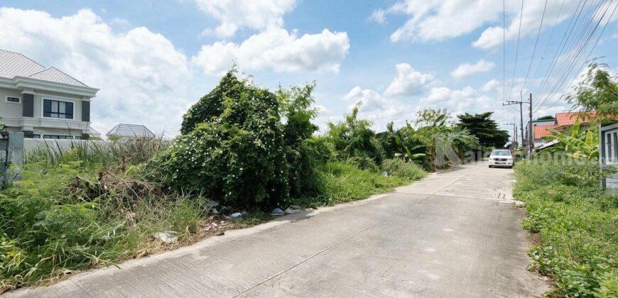 ที่ดินลำลูกกา 43 ซอยกิตติรัตน์ ขนาด 100 ตร.ว.
