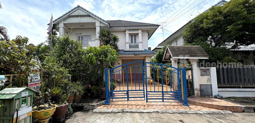 บ้านเดี่ยว จิรกานต์ 1 ไทรน้อย นนทบุรี หลังริม เนื้อที่ 60.4 ตร.ว.