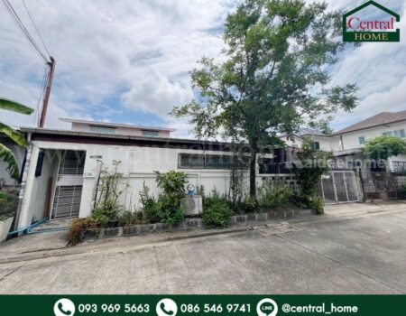 บ้านเดี่ยว ชั้นเดียว ติวานนท์ 25 แยก 4 ใกล้ MRT บางกระสอ พร้อมอยู่ ราคาถูก