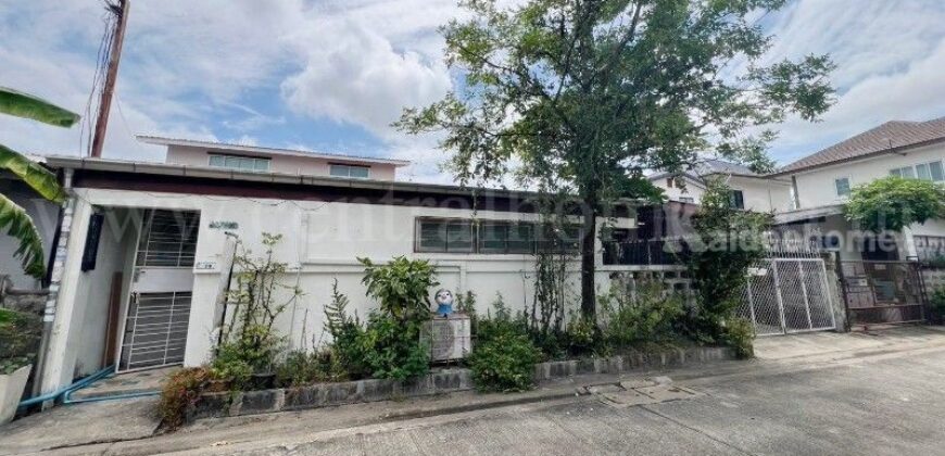 บ้านเดี่ยว ชั้นเดียว ติวานนท์ 25 แยก 4 ใกล้ MRT บางกระสอ พร้อมอยู่ ราคาถูก