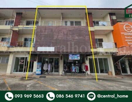 โฮมออฟฟิศ 3 ชั้น 2 คูหา 360 ตารางเมตร ติดถนนสุขุมวิท ตรงข้ามโรงกลั่นน้ำมัน IRPC ระยอง ราคาถูก