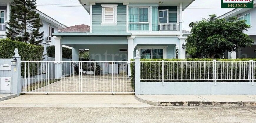 บ้านเดี่ยว 50 ตารางวา แต่งครบ พร้อมอยู่! Villaggio บางนา (ซอยเอแบค)