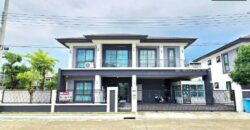 บ้านเดี่ยว เอ็น ซี ออนกรีน ฌาร์ม คลาสสิก ติดสนามกอล์ฟธัญญะธานี หลังริม ต้นโครงการติดสวน