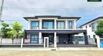 บ้านเดี่ยว เอ็น ซี ออนกรีน ฌาร์ม คลาสสิก ติดสนามกอล์ฟธัญญะธานี หลังริม ต้นโครงการติดสวน
