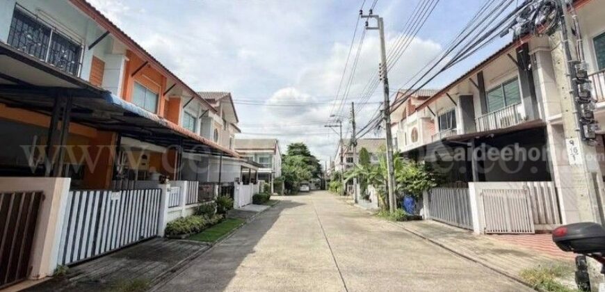 ทาวน์เฮ้าส์ หมู่บ้าน อารียา แอทโฮม ซ.มัยลาภ เกษตร – นวมินทร์