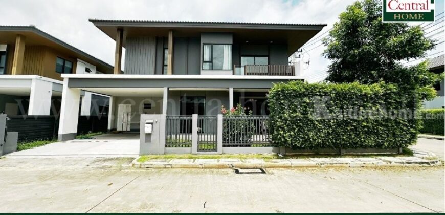 บ้านเดี่ยว สราญสิริ รังสิต หลังมุม ไม่เคยเข้าอยู่