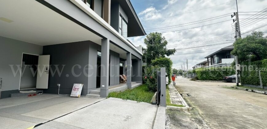 บ้านเดี่ยว สราญสิริ รังสิต หลังมุม ไม่เคยเข้าอยู่