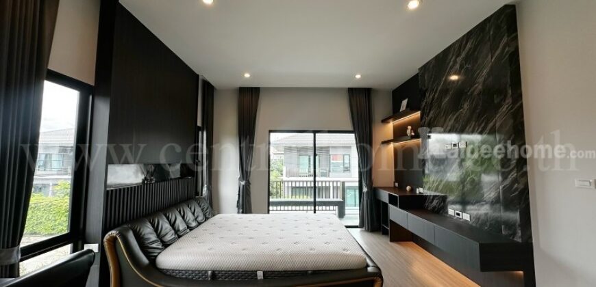บ้านเดี่ยว สราญสิริ รังสิต หลังมุม ไม่เคยเข้าอยู่