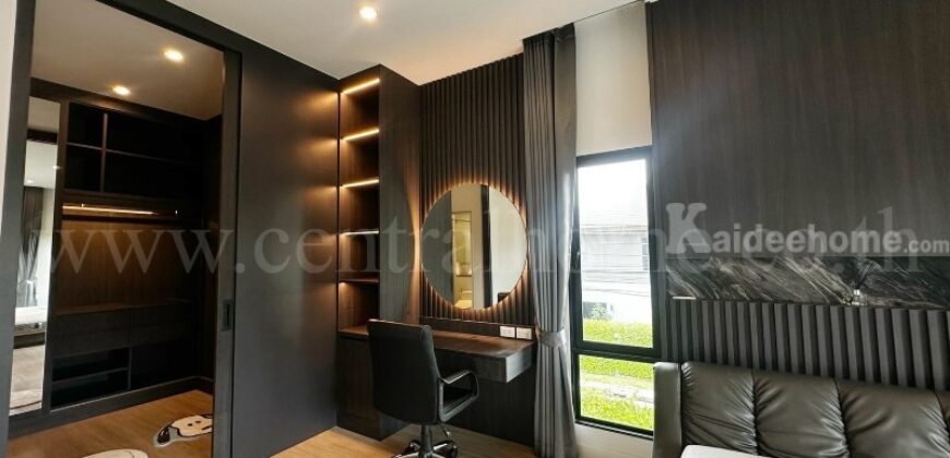 บ้านเดี่ยว สราญสิริ รังสิต หลังมุม ไม่เคยเข้าอยู่