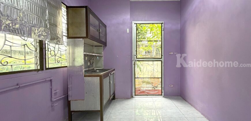 บ้านเดี่ยว จิรกานต์ 1 ไทรน้อย นนทบุรี หลังริม เนื้อที่ 60.4 ตร.ว.
