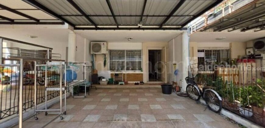 ทาวน์โฮม 3 ชั้น 21.9 ตร.ว. ศุภาลัย วิลล์ เอกมัย – รามอินทรา ทำเลดีมาก ราคาถูก
