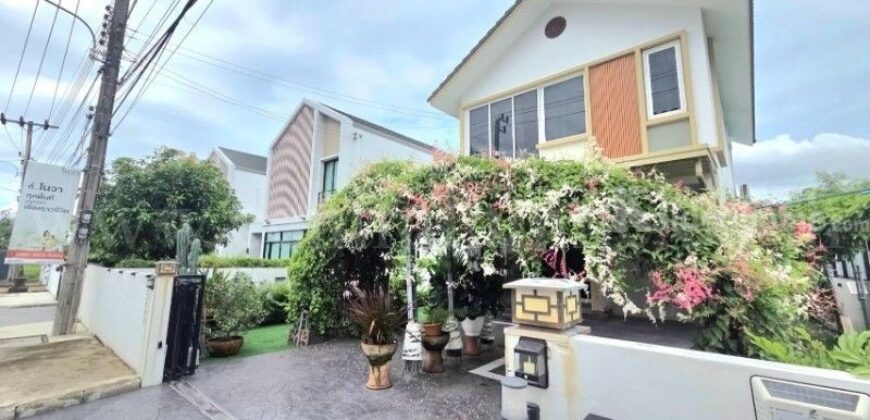 บ้านเดี่ยว บ้านตัวอย่าง โนวา สุวินทวงศ์ หน้าหมู่บ้าน สวย พร้อมอยู่
