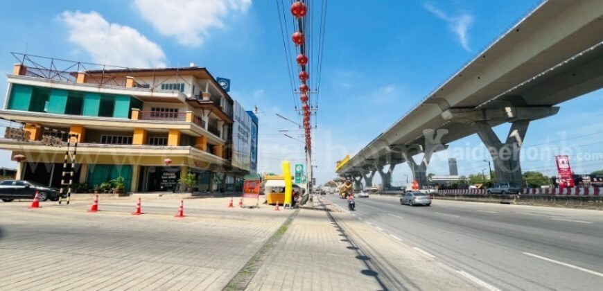 อาคารพาณิชย์ 4 ชั้น ติดถนนพระราม 2 ใกล้เซ็นทรัลมหาชัย