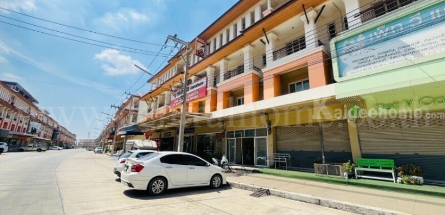 อาคารพาณิชย์ 4 ชั้น ติดถนนพระราม 2 ใกล้เซ็นทรัลมหาชัย