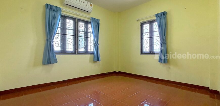 บ้านเดี่ยว จิรกานต์ 1 ไทรน้อย นนทบุรี หลังริม เนื้อที่ 60.4 ตร.ว.