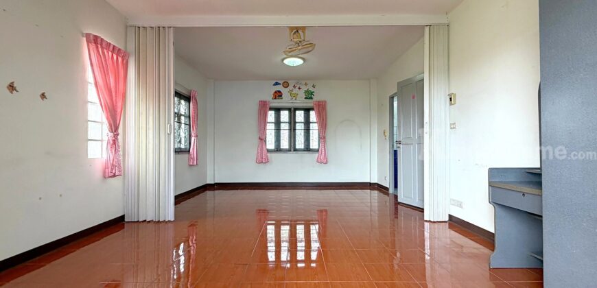 บ้านเดี่ยว จิรกานต์ 1 ไทรน้อย นนทบุรี หลังริม เนื้อที่ 60.4 ตร.ว.
