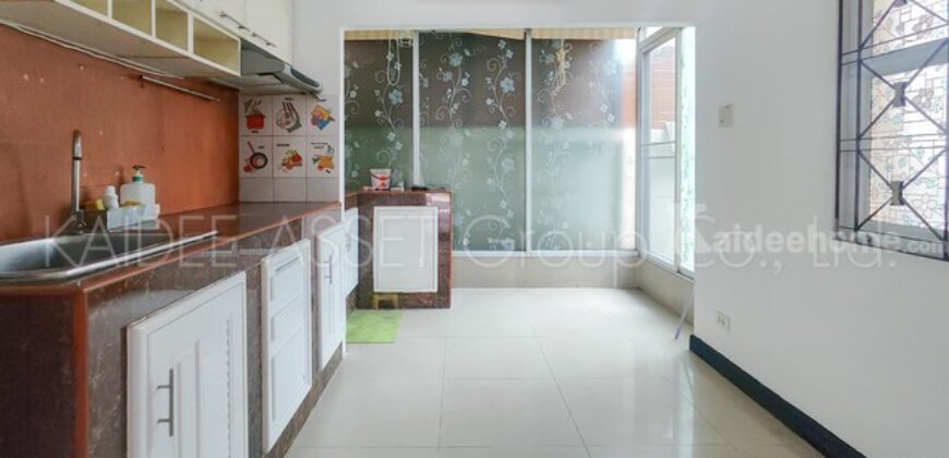 หมู่บ้าน พร้อมสุข ทาวน์เฮ้าส์ ซอย รัตนาธิเบศร์ 17 หลังริม