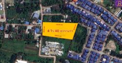 ที่ดินแปลงสวย วิวภูเขา ขายถูก 4 ไร่ 40 ตร.ว. เหมาะจัดสรร หรือทำโครงการหมู่บ้าน ใกล้ถนนข้าวหลาม  ต.ห้วยกะปิ อ.เมืองชลบุรี จ.ชลบุรี
