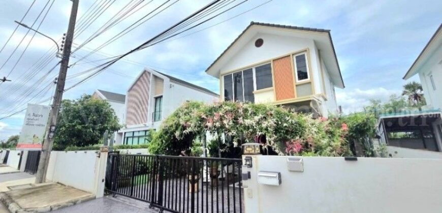 บ้านเดี่ยว บ้านตัวอย่าง โนวา สุวินทวงศ์ หน้าหมู่บ้าน สวย พร้อมอยู่