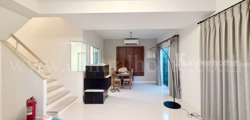 ปล่อยเช่า บ้านแฝด วิลลาจจิโอ รังสิต-คลอง 2