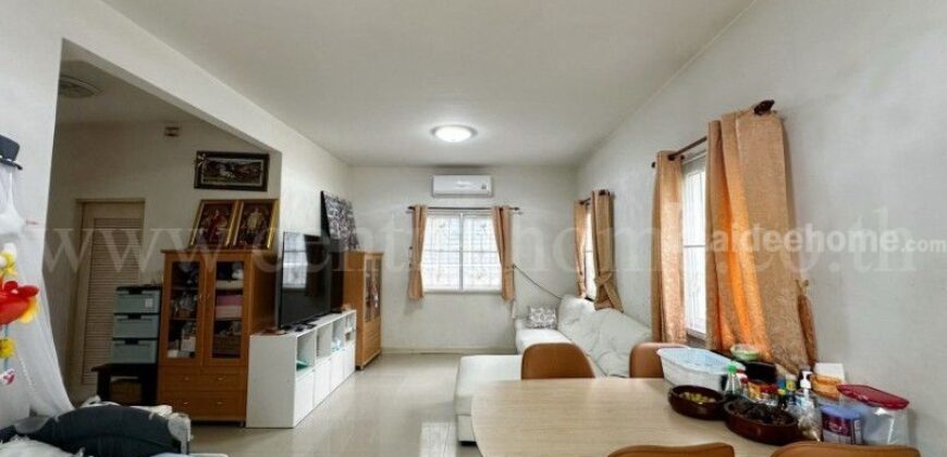บ้านเดี่ยว 2 ชั้น พฤกษา วิลเลจ 1 ลำลูกกา หลังมุม พร้อมอยู่ ขายถูก