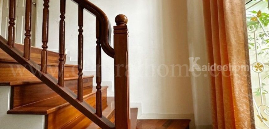 บ้านเดี่ยว 2 ชั้น พฤกษา วิลเลจ 1 ลำลูกกา หลังมุม พร้อมอยู่ ขายถูก