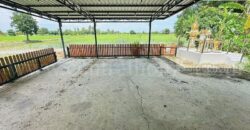 บ้านเดี่ยว ที่ดิน 1 ไร่ 3 งาน คลองชะโด สามชุก สุพรรณบุรี วิวสวย ราคาถูกมาก