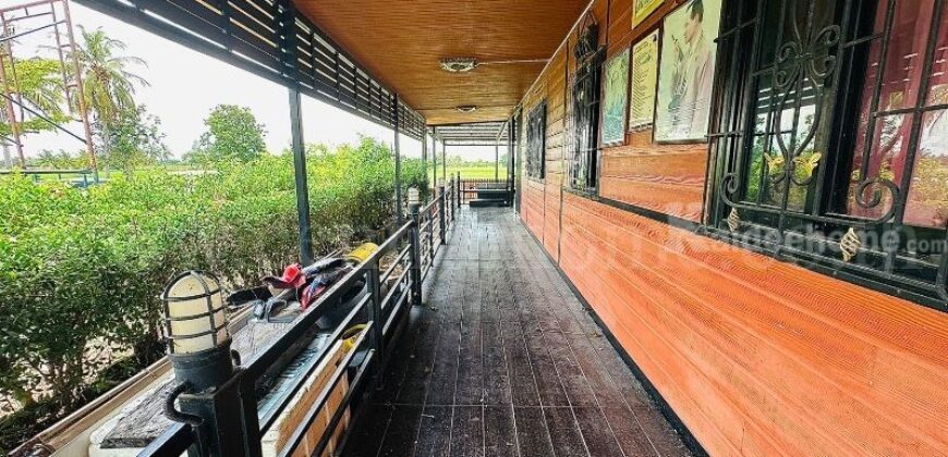 บ้านเดี่ยว ที่ดิน 1 ไร่ 3 งาน คลองชะโด สามชุก สุพรรณบุรี วิวสวย ราคาถูกมาก
