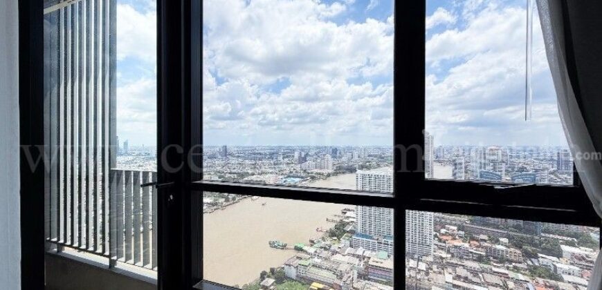คอนโด Chapter Charoennakorn Riverside ชั้น 42 | 28.49 ตร.ม. วิวแม่น้ำสุดสายตา ใหม่กริ๊บ