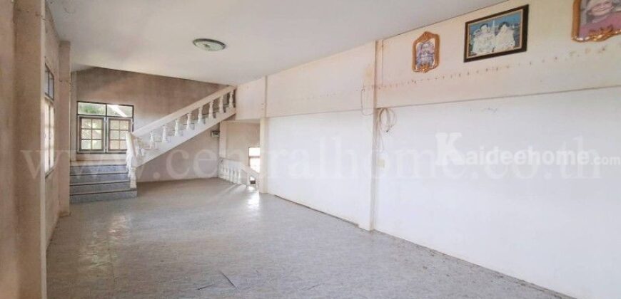บ้านเดี่ยวเล่นระดับ โครงสร้างดี เหมาะสำหรับรีโนเวท ซ.วัดต้นตาล ฉะเชิงเทรา ถูกที่สุด