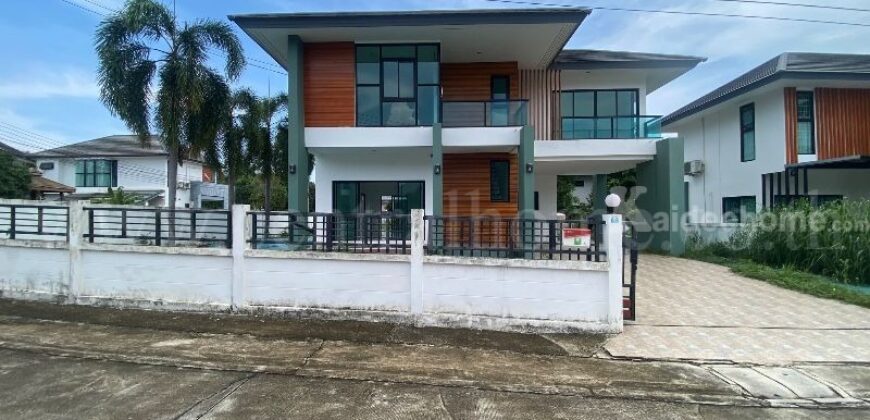 บ้านเดี่ยว นาราวิลล่า บ้านฉาง ถูกสุดและใหญ่สุดในโครงการ