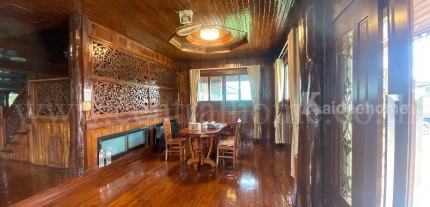 บ้านเดี่ยว ทรงไทยล้านนา พร้อมโกดังและออฟฟิศระยอง ถูกสุดในระยอง