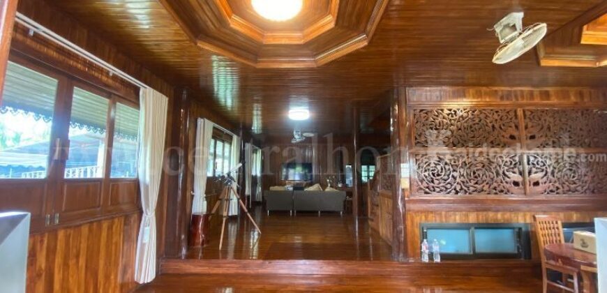 บ้านเดี่ยว ทรงไทยล้านนา พร้อมโกดังและออฟฟิศระยอง ถูกสุดในระยอง