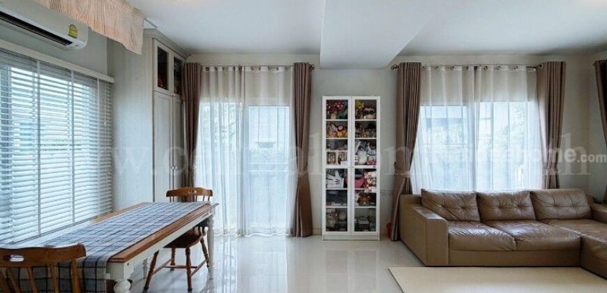 บ้านเดี่ยว 50 ตารางวา แต่งครบ พร้อมอยู่! Villaggio บางนา (ซอยเอแบค)
