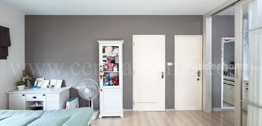 บ้านเดี่ยว 50 ตารางวา แต่งครบ พร้อมอยู่! Villaggio บางนา (ซอยเอแบค)