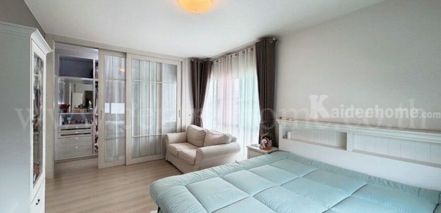 บ้านเดี่ยว 50 ตารางวา แต่งครบ พร้อมอยู่! Villaggio บางนา (ซอยเอแบค)