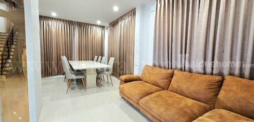 บ้านเดี่ยว เอ็น ซี ออนกรีน ฌาร์ม คลาสสิก ติดสนามกอล์ฟธัญญะธานี หลังริม ต้นโครงการติดสวน