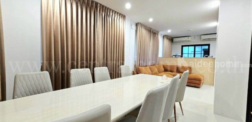 บ้านเดี่ยว เอ็น ซี ออนกรีน ฌาร์ม คลาสสิก ติดสนามกอล์ฟธัญญะธานี หลังริม ต้นโครงการติดสวน