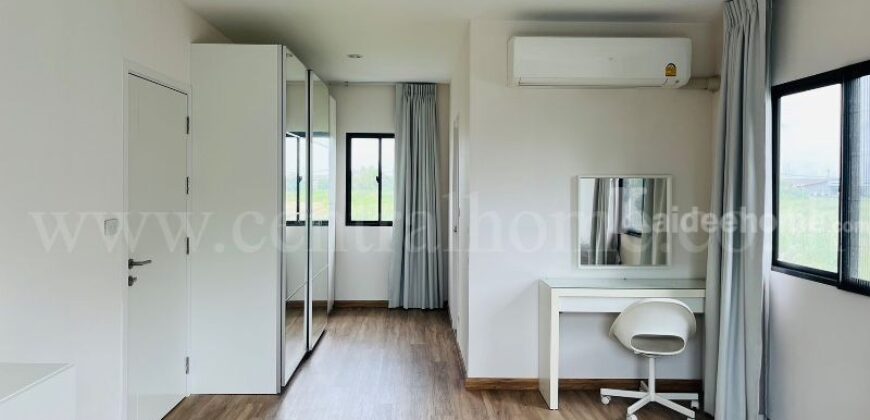 บ้านเดี่ยว เดอะแพลนท์ วงแหวน-รังสิต คลอง 4 ทำเลดี ใกล้สวน